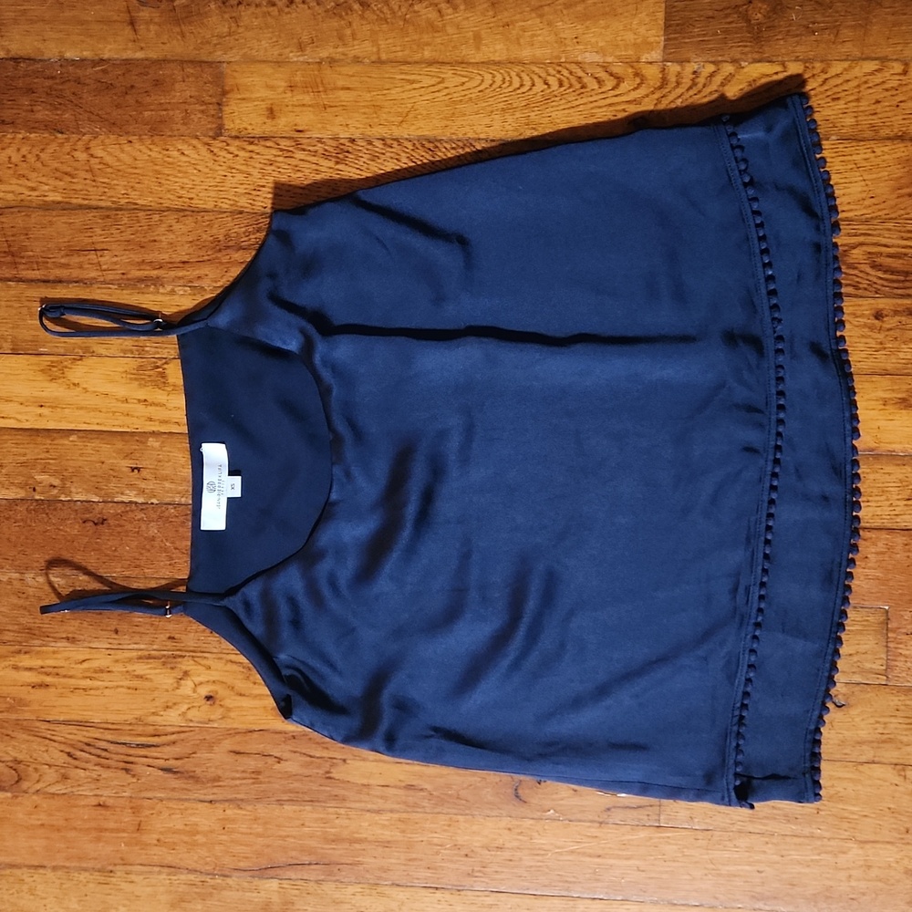Navy blue Jean-Pierre Klifa tank